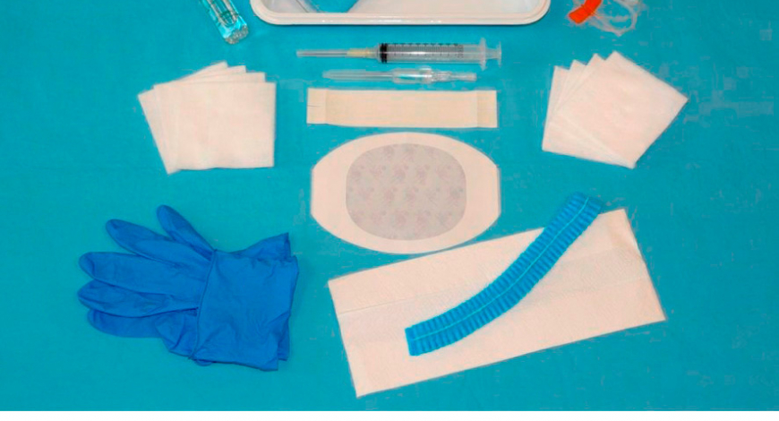 Set de pose de perfusion sur chambre implantable